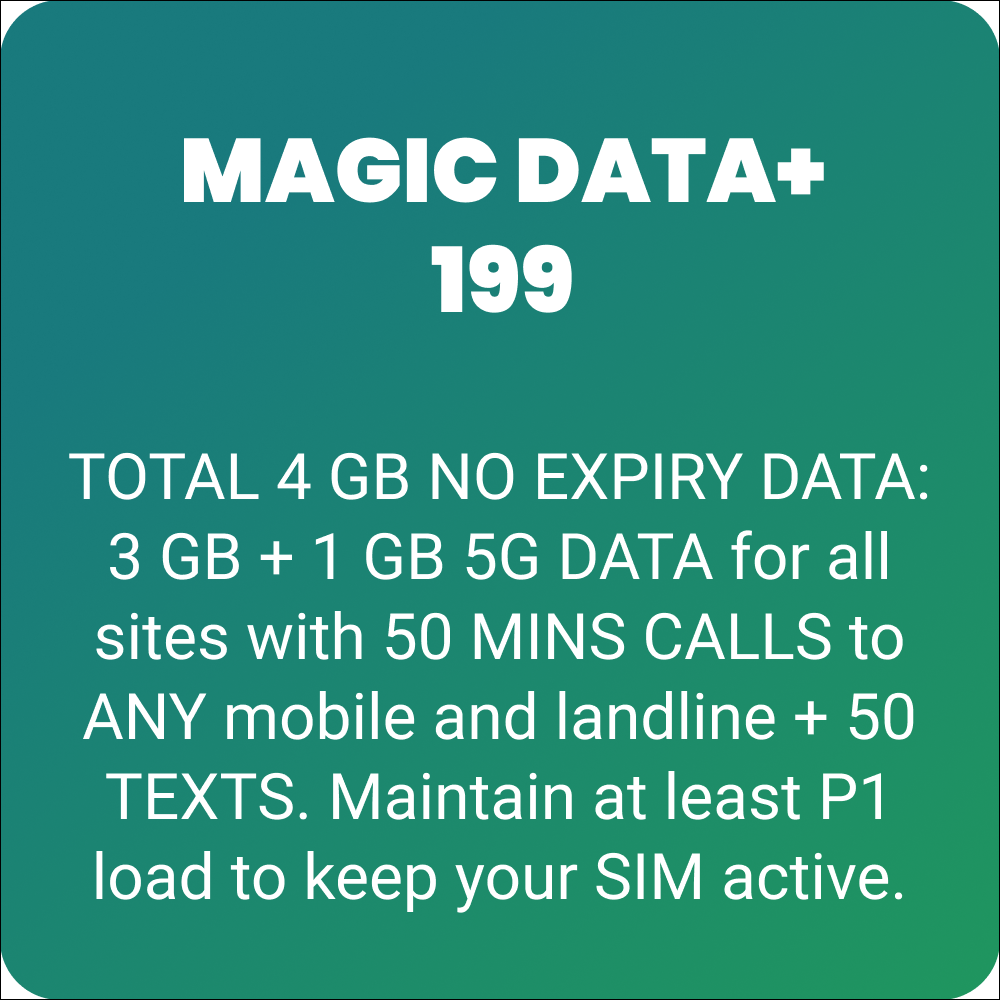 MAGIC DATA+ 199
